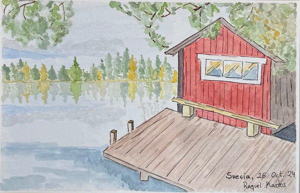 Swedish Lake House