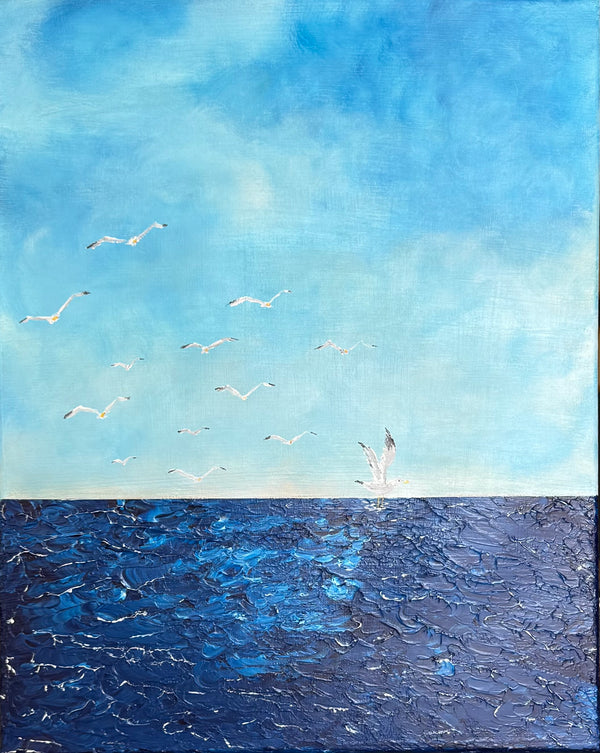 Mediterranean Seagulls II