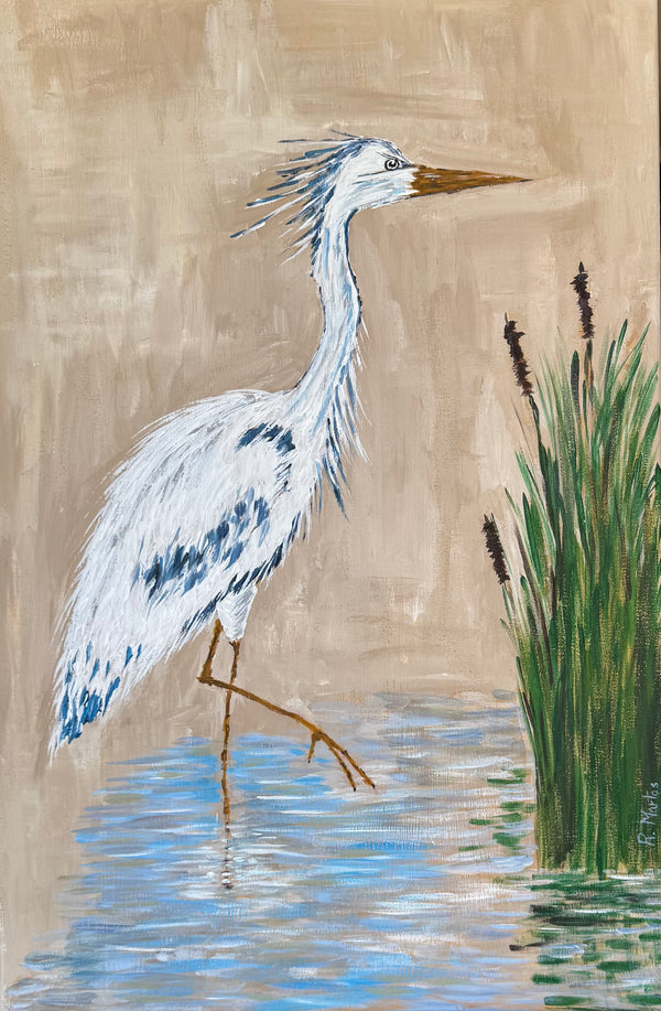 Walking Heron